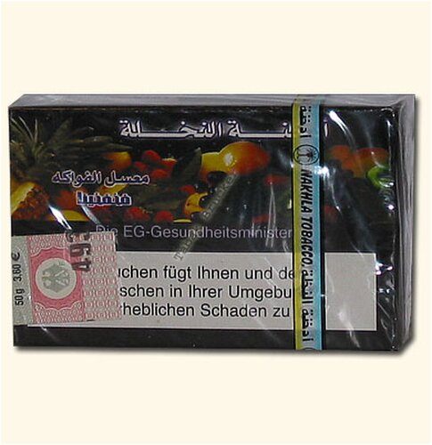 Wasserpfeifentabak Nakhla Multi Frucht 50g Wasserpfeifentabak Nakhla Multi Frucht 50g