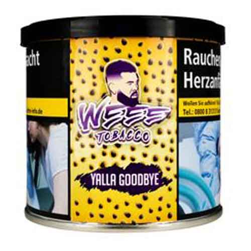 Weee Shisha Tabak Yallah Goodbye Dose 200g