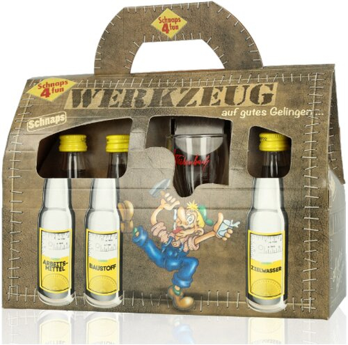 Weisenbach Brand Werkzeug-Koffer Waldhimbeer 3 x 20ml 40%Vol. Weisenbach Brand Werkzeug-Koffer Waldhimbeer 3 x 20ml 40%Vol.