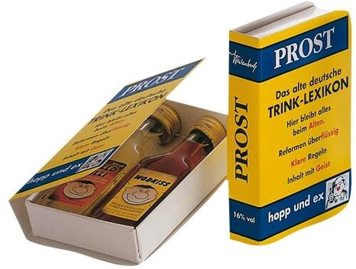 Weisenbach Liköre Prost Das alte deutsche TRINK-LEXIKON 40ml 16% Vol.