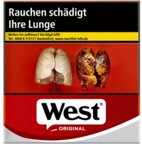 West Red Zigaretten 50er