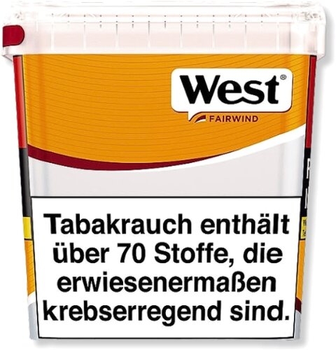 West Yellow Tabak 235g Eimer West Yellow Tabak 235g Eimer