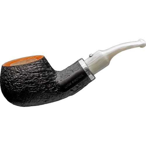 White Elephant Pfeife Ebony & Ivory Sandblast 2 White Elephant Pfeife Ebony & Ivory Sandblast 2