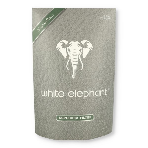 White Elephant Meerschaum Pfeifenfilter Supermix 250 Stk.