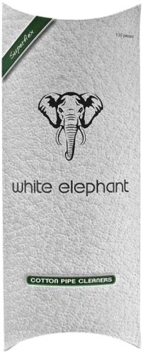 White Elephant Pfeifenreiniger weiß White Elephant Pfeifenreiniger weiß