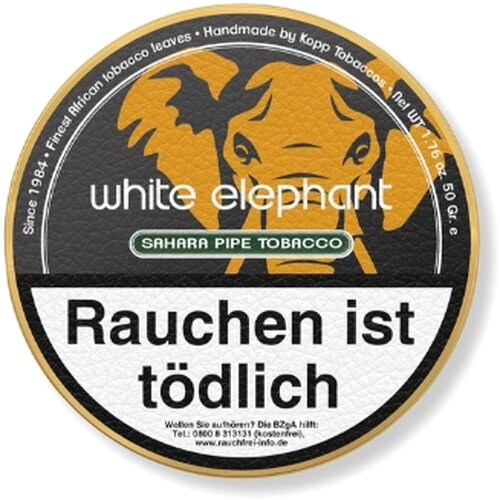 White Elephant Sahara Pfeifentabak 50g