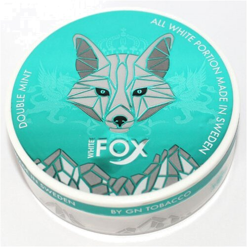 White Fox Double Mint Chewing Bags Nicopads