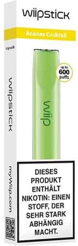 WIIP Stick Ananas Cocktail Einweg E-Zigarette 18mg