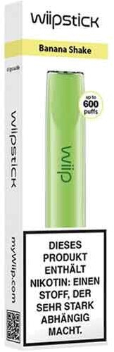 WIIP Stick Banana Shake Einweg E-Zigarette 18mg