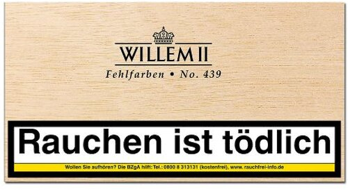 Willem II Zigarillos Fehlfarben 439 Sumatra 100er