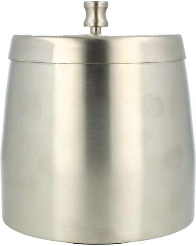 Windaschenbecher Edelstahl Chrom gebürstet ca. 11cm Durchmesser