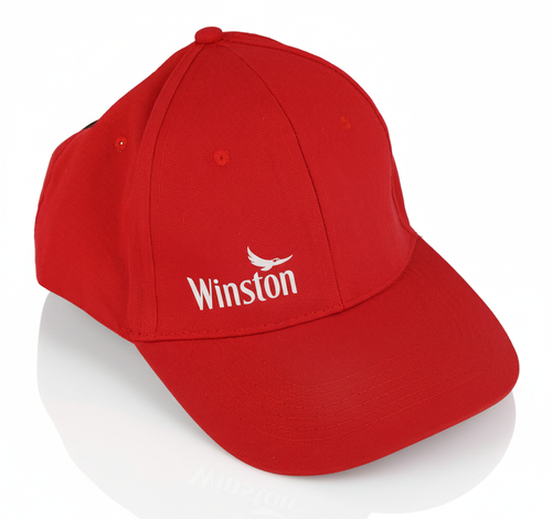 Winston Basecap Rot 