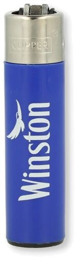 Winston Clipper Feuerzeug Blau