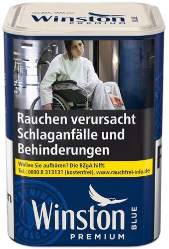 Winston Tabak Blau 60g Dose Stopftabak Winston Tabak Blau 60g Dose Stopftabak