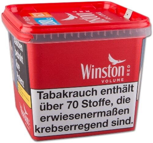 Winston Tabak Rot 260g Titan Box Volumentabak