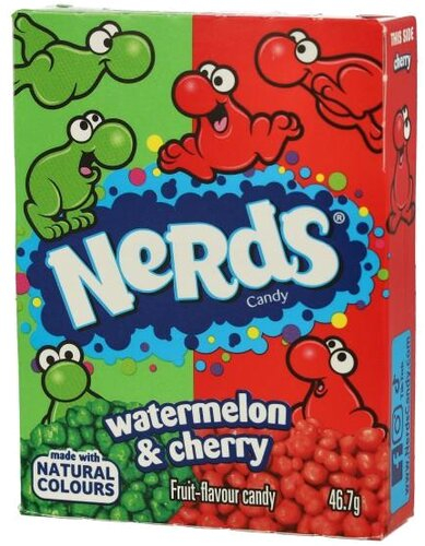 Wonka Nerds Candy Watermelon Cherry 46,7g