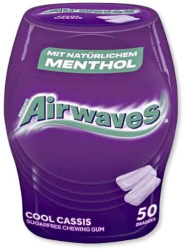 Wrigleys Airwaves Cool Cassis 1 x 50 Stück Dose