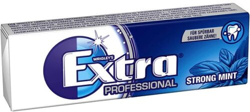 Wrigleys Extra Professional Strong Mint 1 x 10 Stück Wrigleys Extra Professional Strong Mint 1 x 10 Stück