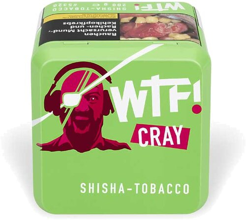 WTF! Shisha Tobacco CRAY Apfel