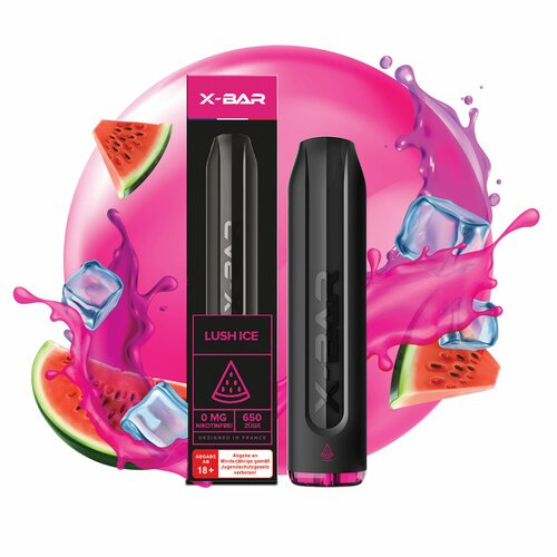 X-Bar Einweg E-Shisha Lush Ice 20mg ca. 650 Züge X-Bar Einweg E-Shisha Lush Ice 20mg ca. 650 Züge