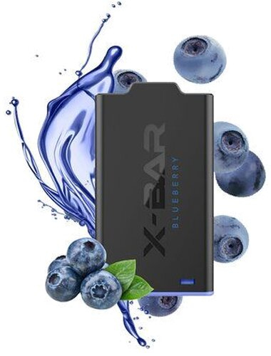 X-Bar X-Shisha Pod Blueberry Myrtille Nikotinfrei X-Bar X-Shisha Pod Blueberry Myrtille Nikotinfrei