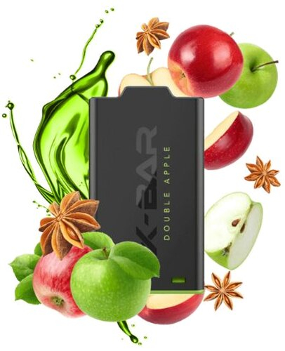 X-Bar X-Shisha Pod Double Apple Double Pomme Nikotinfrei X-Bar X-Shisha Pod Double Apple Double Pomme Nikotinfrei