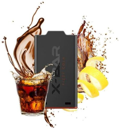 X-Bar X-Shisha Pod Fizzy Cola Cola Nikotinfrei X-Bar X-Shisha Pod Fizzy Cola Cola Nikotinfrei
