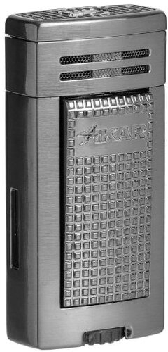 Xikar XI-607GM ION Double Jet-Flame Gunmetal