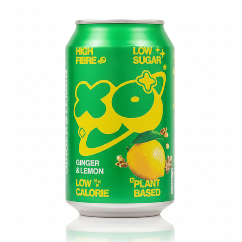 XO Ginger & Lemon Soda 330ml