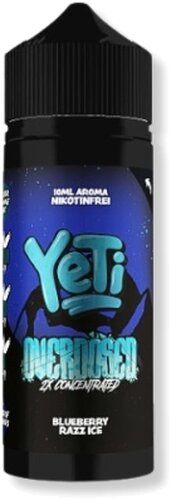 Yeti Overdosed Blueberry Razz Ice Aroma 10ml Yeti Overdosed Blueberry Razz Ice Aroma 10ml
