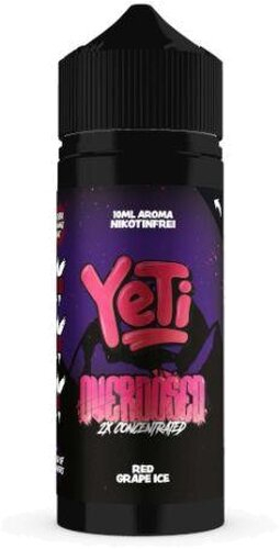 Yeti Overdosed Red Grape Ice Aroma 10ml Yeti Overdosed Red Grape Ice Aroma 10ml