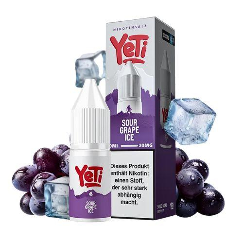 Yeti Sour Grape Ice Nikotinsalz Liquid Overdosed 20mg