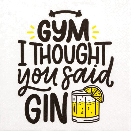 You said Gin -  Servietten 33x33cm You said Gin -  Servietten 33x33cm