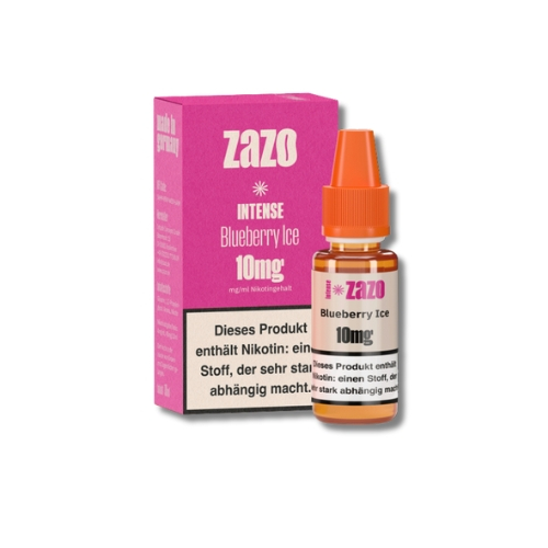 ZAZO INTENSE Nikotinsalz Liquid Blueberry Ice 10ml 10mg