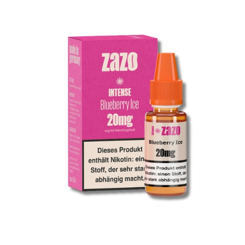 ZAZO INTENSE Nikotinsalz Liquid Blueberry Ice 10ml 20mg ZAZO INTENSE Nikotinsalz Liquid Blueberry Ice 10ml 20mg
