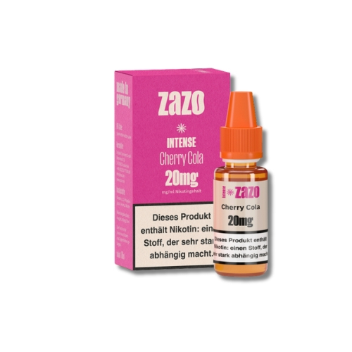 ZAZO INTENSE Nikotinsalz Liquid Cherry Cola 10ml 20mg ZAZO INTENSE Nikotinsalz Liquid Cherry Cola 10ml 20mg