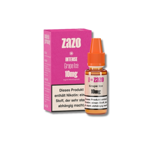 ZAZO INTENSE Nikotinsalz Liquid Grape Ice 10ml 10mg