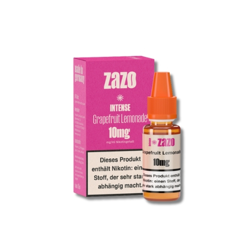 ZAZO INTENSE Nikotinsalz Liquid Grapefruit Lemonade 10ml 10mg