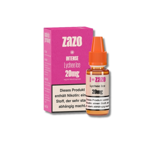 ZAZO INTENSE Nikotinsalz Liquid Lychee Ice 10ml 20mg ZAZO INTENSE Nikotinsalz Liquid Lychee Ice 10ml 20mg
