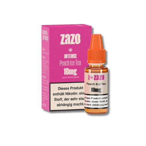 ZAZO INTENSE Nikotinsalz Liquid Peach Ice Tea 10ml 10mg
