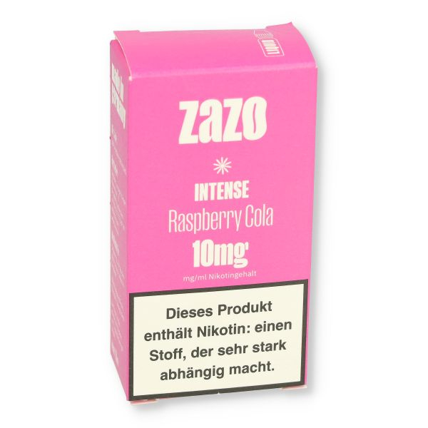 ZAZO INTENSE Nikotinsalz Liquid Raspberry Cola 10ml 10mg
