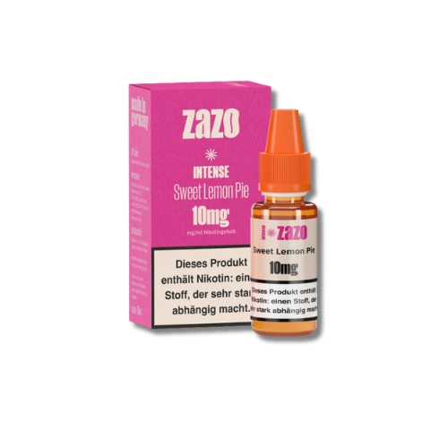 ZAZO INTENSE Nikotinsalz Liquid Sweet Lemon Pie 10ml 10mg
