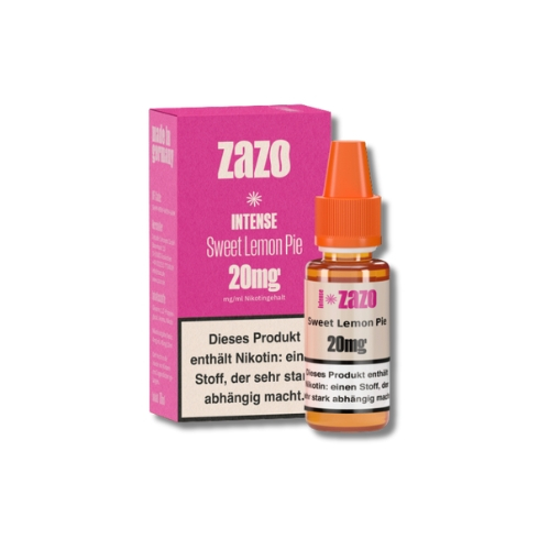 ZAZO INTENSE Nikotinsalz Liquid Sweet Lemon Pie 10ml 20mg