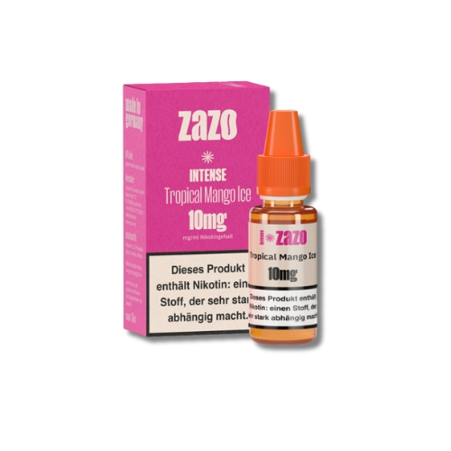 ZAZO INTENSE Nikotinsalz Liquid Tropical Mango Ice 10ml 10mg