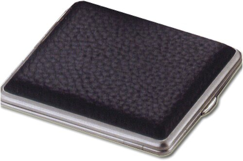 Zigaretten-Etui Kunstleder schwarz Zigaretten-Etui Kunstleder schwarz