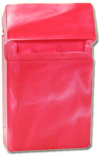 Atomic Zigaretten-Etui Plastik rot Atomic Zigaretten-Etui Plastik rot