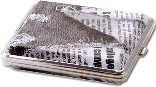Zigaretten-Etui Zeitung-Design Zigaretten-Etui Zeitung-Design