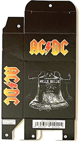 Zigaretten-Faltschachtel ACDC Bells Motiv 20er