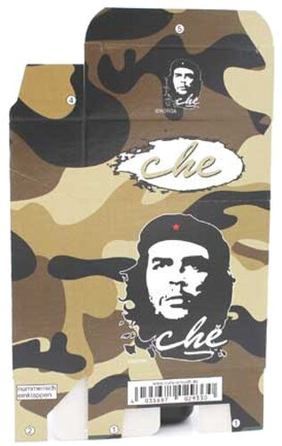 Zigaretten-Faltschachtel Che Braun Motiv 25er