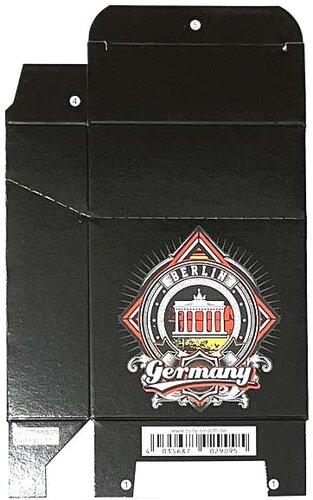 Zigaretten-Faltschachtel Germany Berlin Motiv 25er Zigaretten-Faltschachtel Germany Berlin Motiv 25er